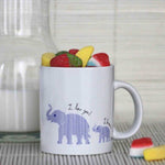 Taza love elefantes