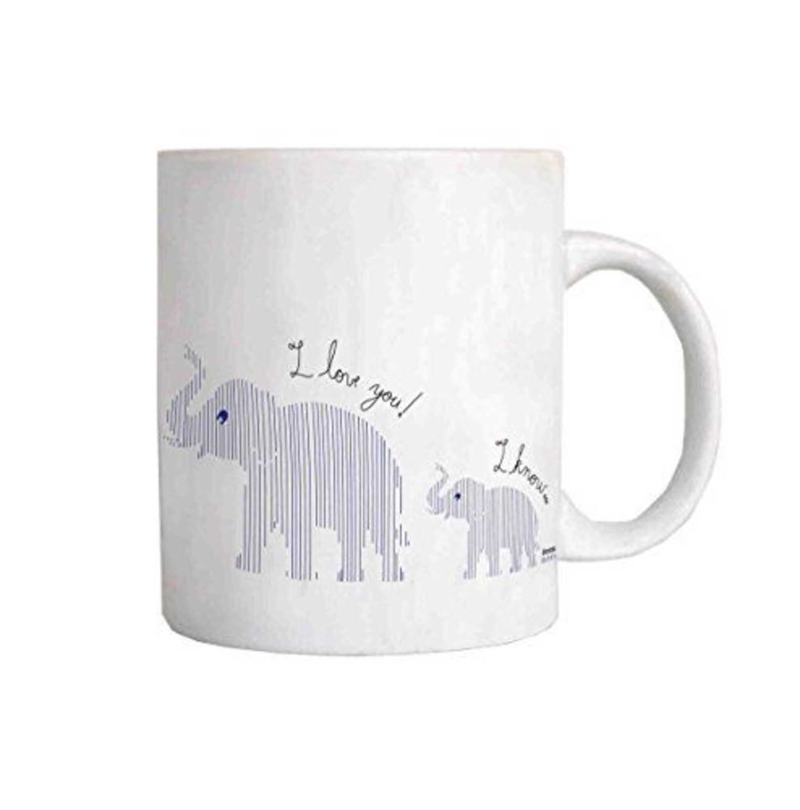 Taza love elefantes
