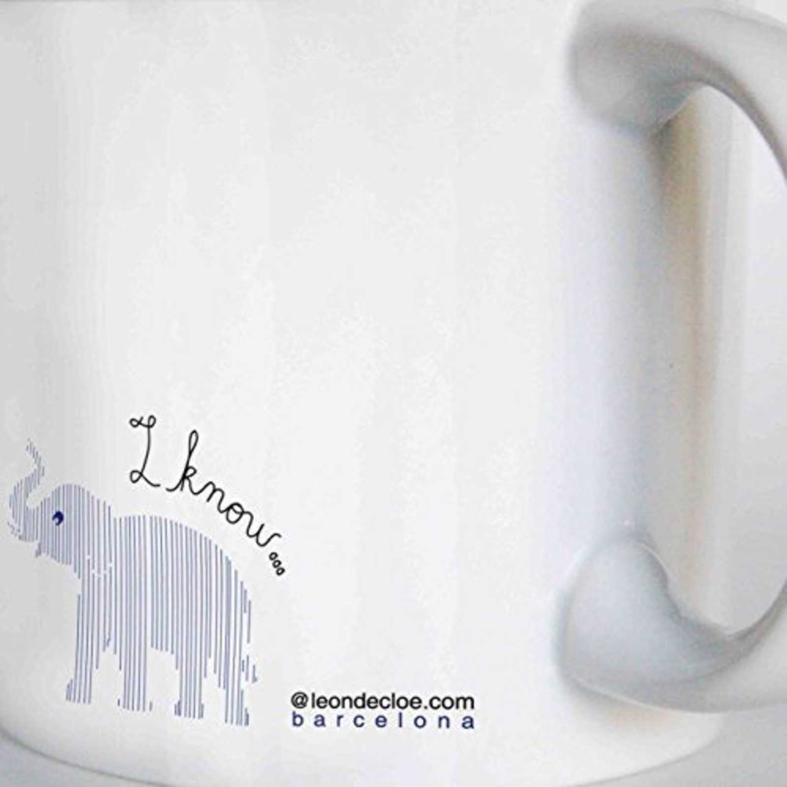 Taza love elefantes
