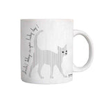 Taza gato de la buena suerte