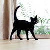 Escultura, simpático gato