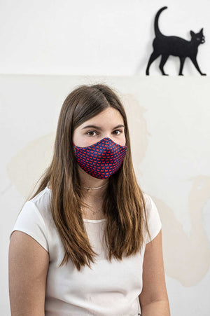 Mascarilla técnica higiénica modelo Barcelona León de Cloe
