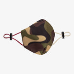 Mascarilla técnica higiénica modelo Camuflaje León de Cloe